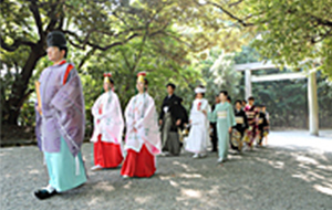 熱田神宮の神前挙式 熱田神宮の神前挙式 名古屋 神前式 和婚 結婚式場 熱田神宮会館